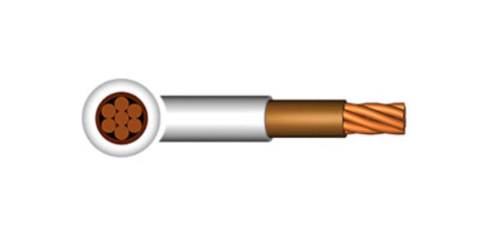 25MM Single PVC Brown LSF Cable