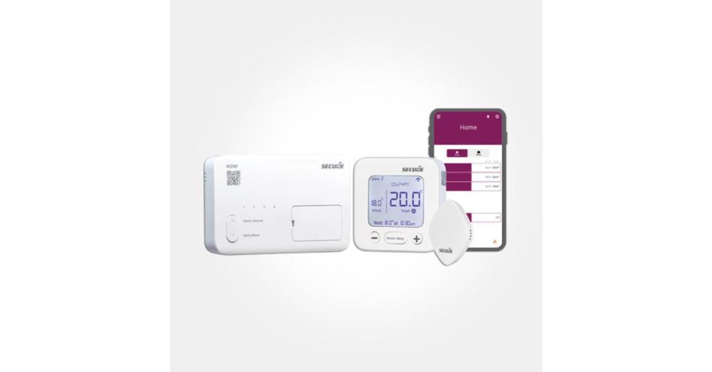 4 Channel Receiver with Programmable Thermostat Display