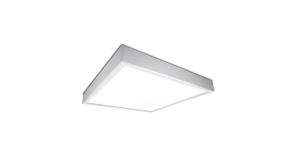 595x1195mm Surface Mount Frame White