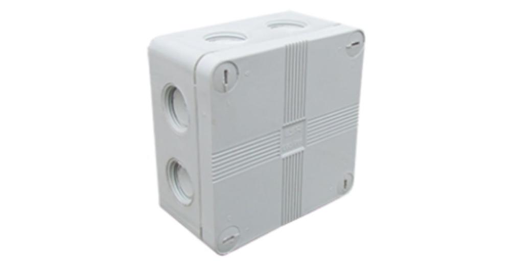 5 Way Connector 111 x 111 x 60mm Grey
