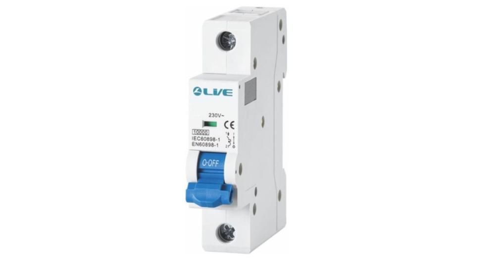 63A Single Pole 10kA Type C MCB