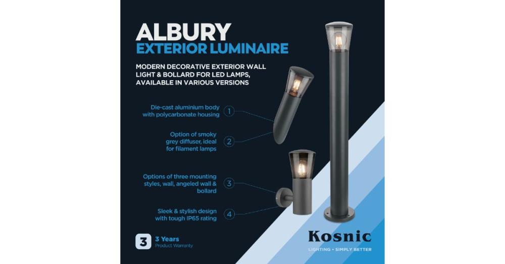 ALBURY – Exterior Luminaire