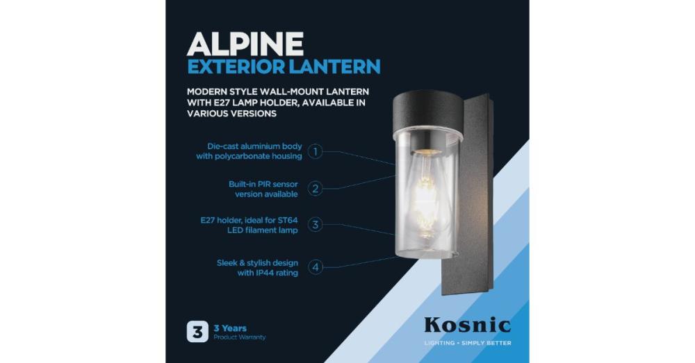 ALPINE – Exterior Lantern