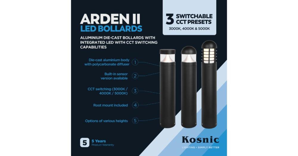 ARDEN II – LED Bollard