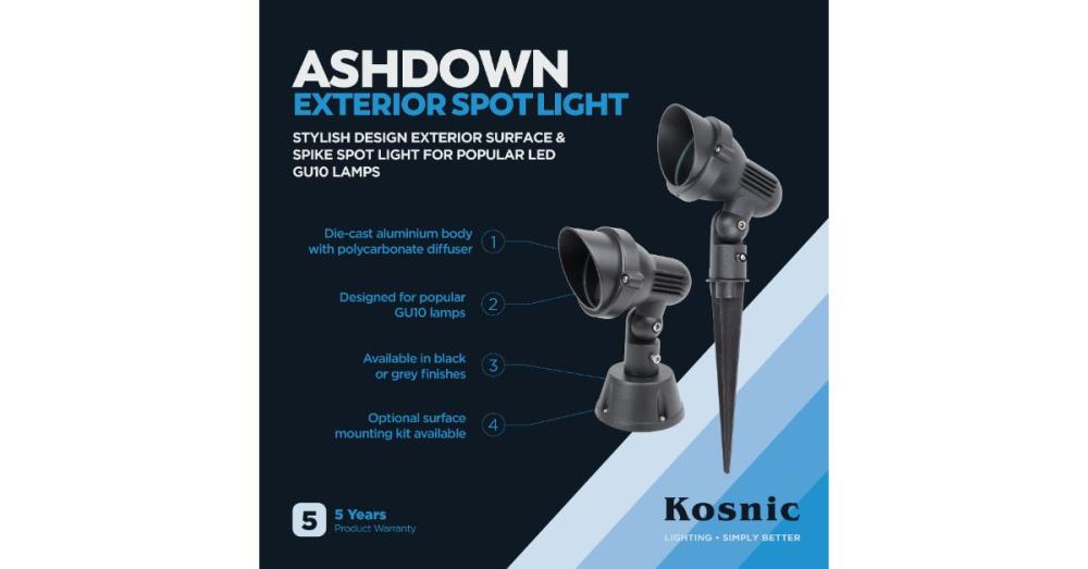 ASHDOWN – Exterior Spot Light