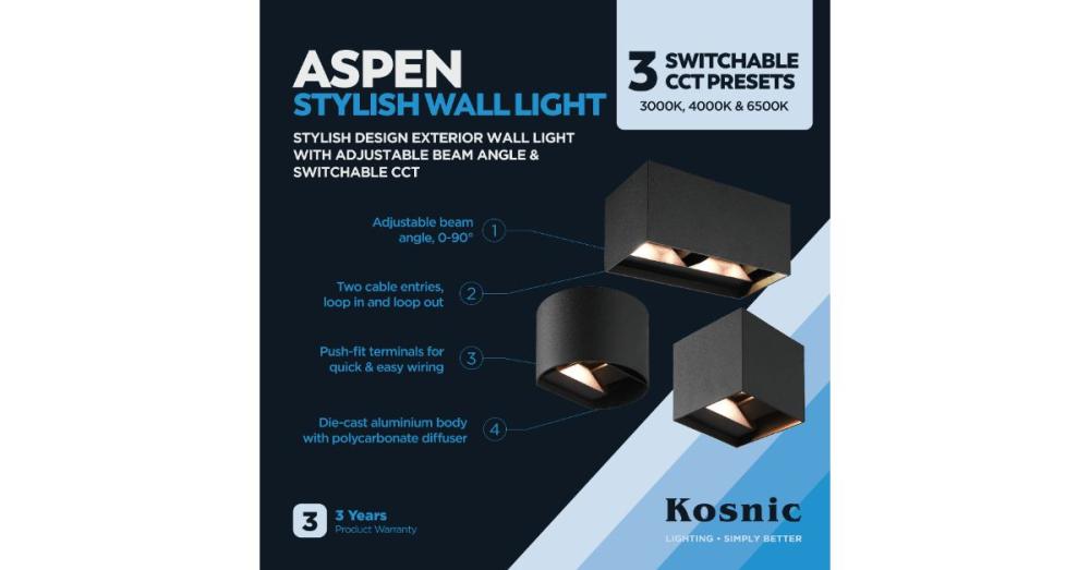 ASPEN – Stylish Wall Light