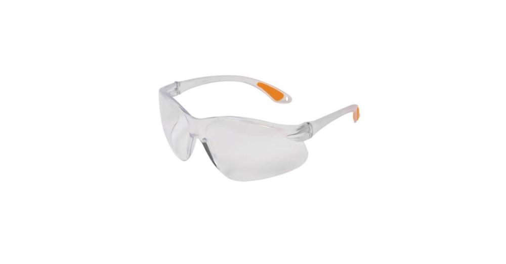 Clear Wraparound Safety Glasses