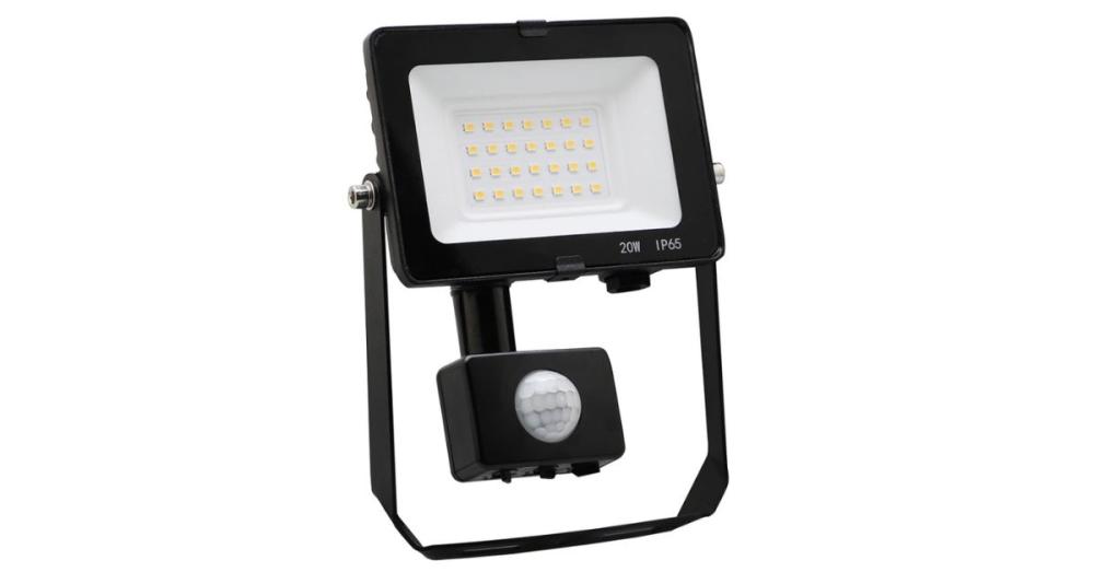Comet 20W LED Floodlight with PIR Red Arrow