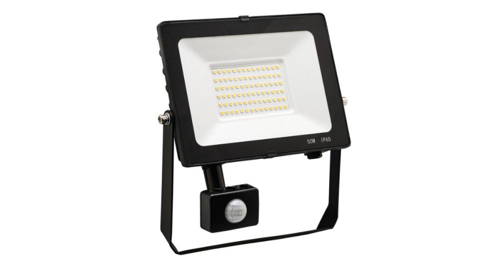 Comet 50W LED Floodlight with PIR Red Arrow