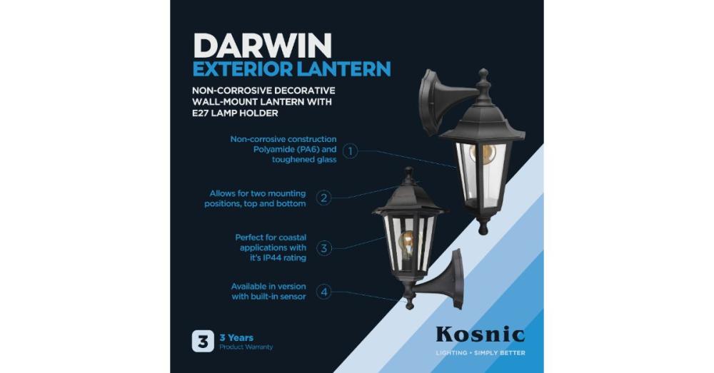 DARWIN – Exterior Lantern
