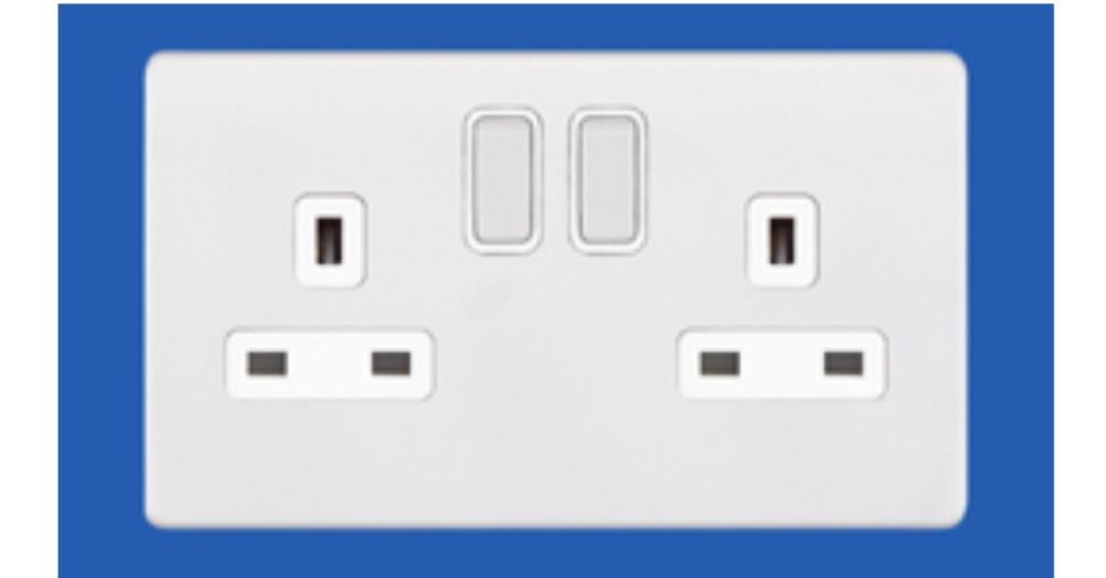 Decorative Metal Screwless Switches