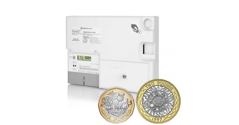Emlite 100A £1 & £2 Coin Meter