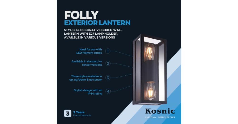 FOLLY – Exterior Lantern