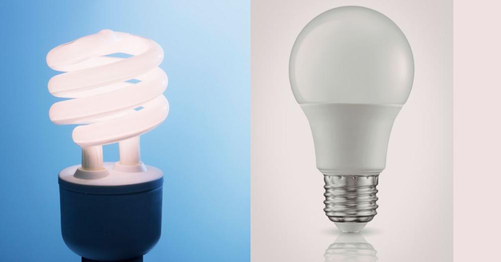 Fluorescent vs LED Efficiency