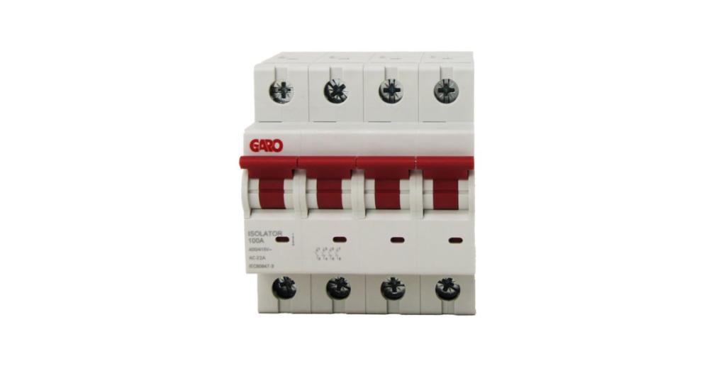 GSV4100 100A 4 Pole Isolator Switch