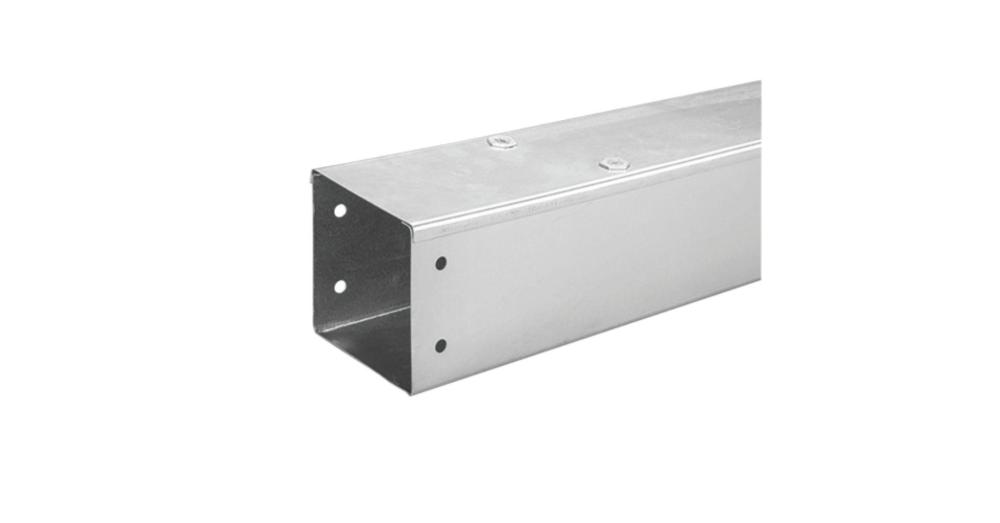 Galvanised steel trunking