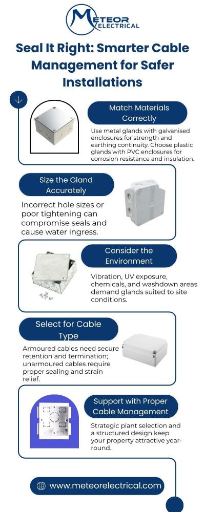 Installation Sequence That Protects the IP Rating