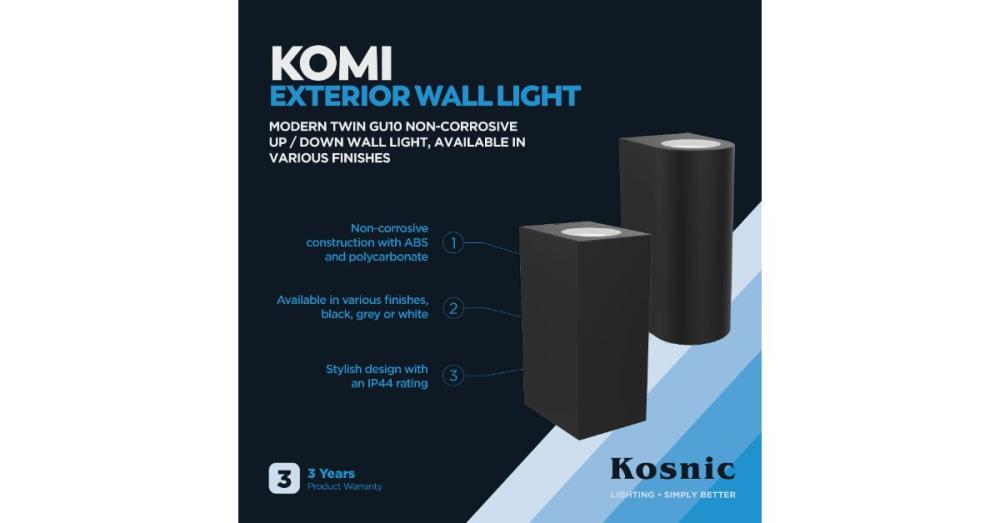 KOMI – Exterior Wall Light