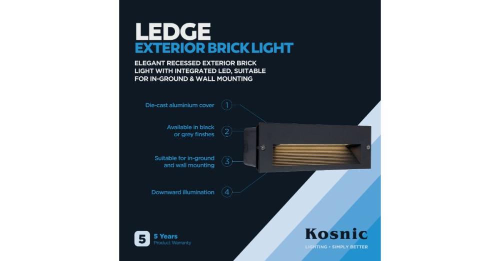 LEDGE – Exterior Brick Light