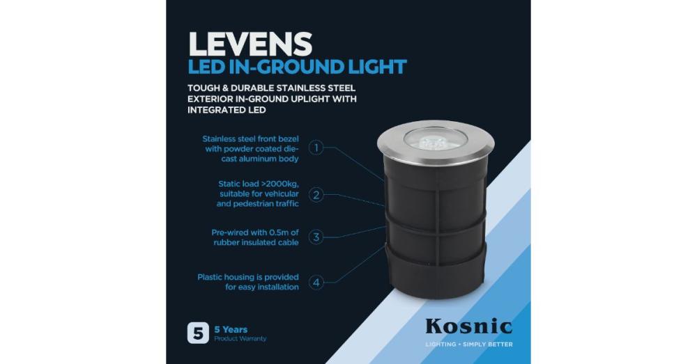 LEVENS – LED In-Ground Light