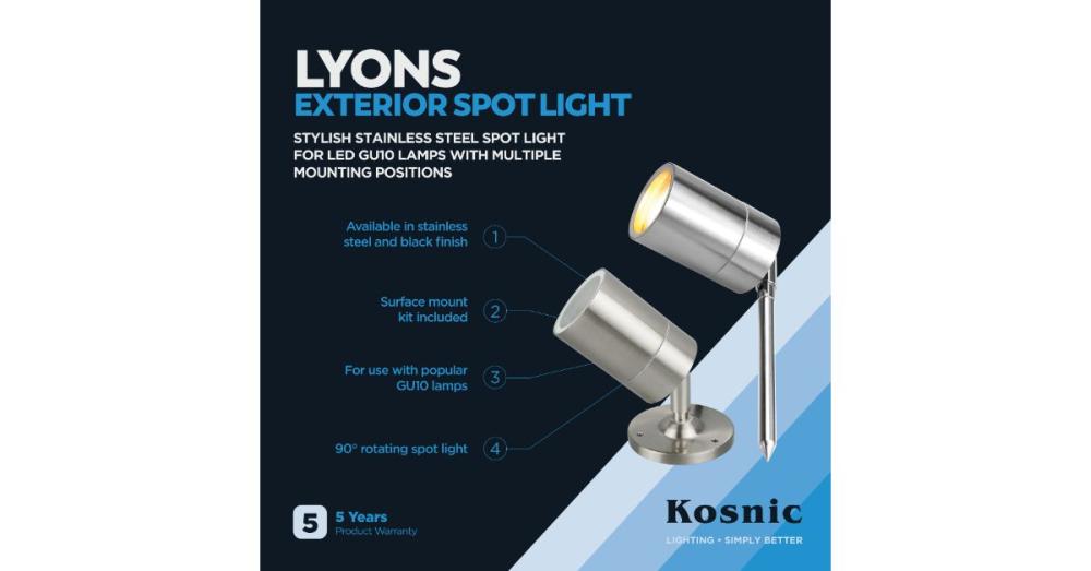 LYONS – Exterior Spot Light