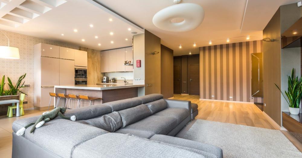 Living rooms and bedrooms