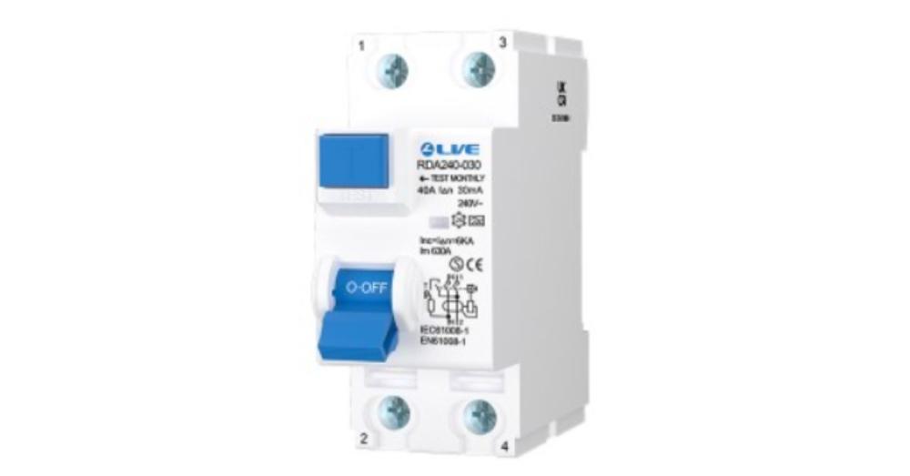 Live 2 Pole 40A 30mA RCD