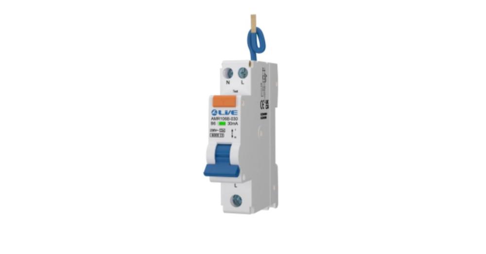 Live Single Module Double Pole 6A B Curve