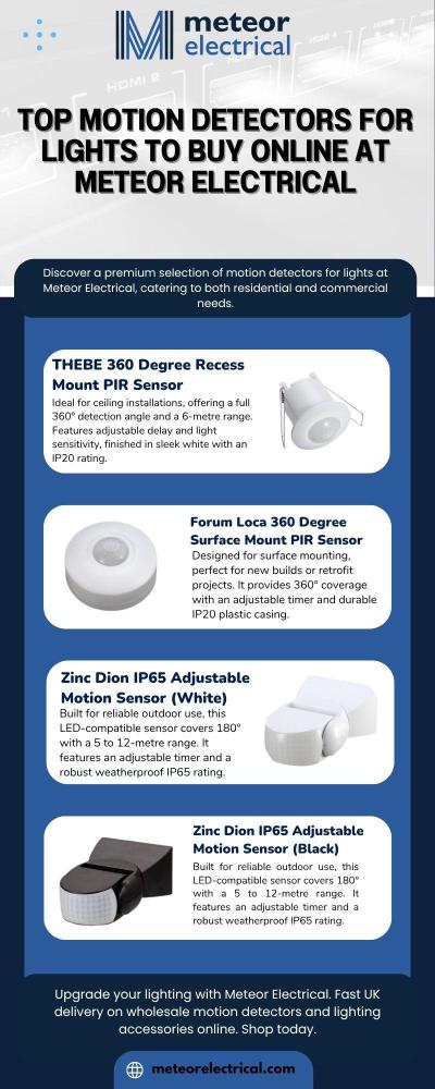 Motion Detectors Buy Online