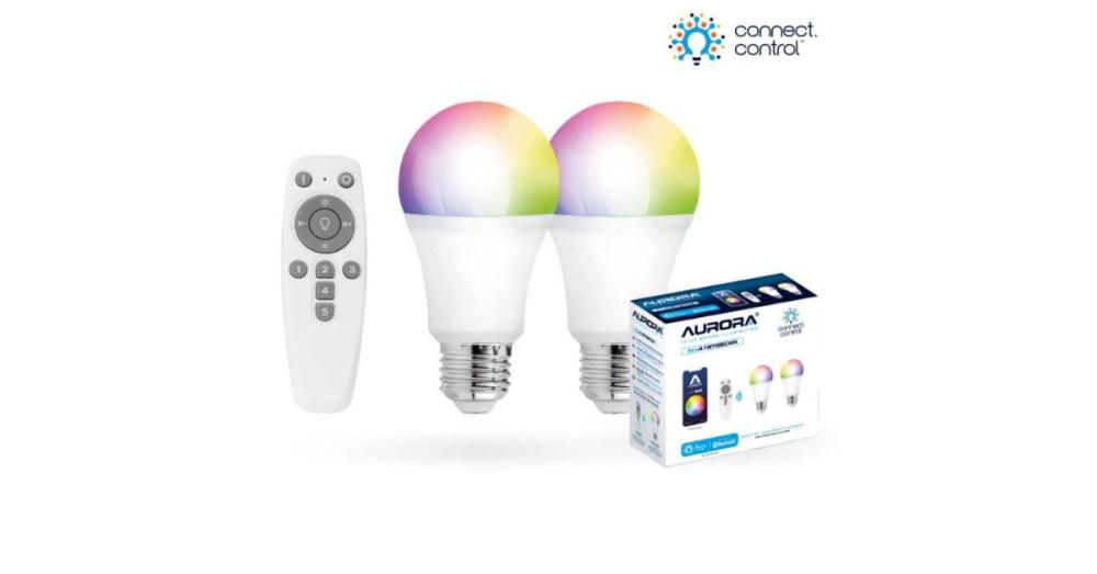 One Smart Kit with 2x 8W E27 GLS Dimmable
