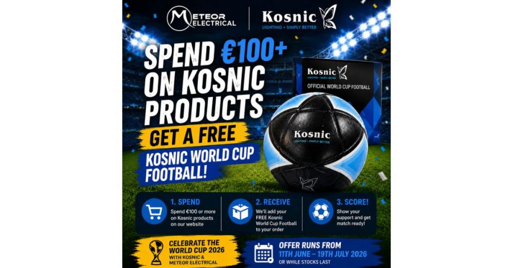 Receive a FREE Kosnic World Cup Football