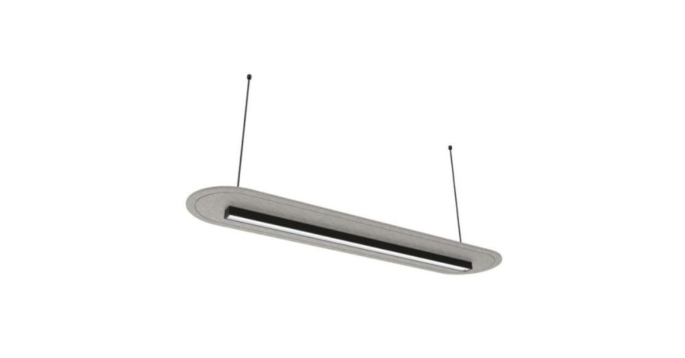 Red Arrow Scarlet Acoustic Pendant with Laser Linear Black