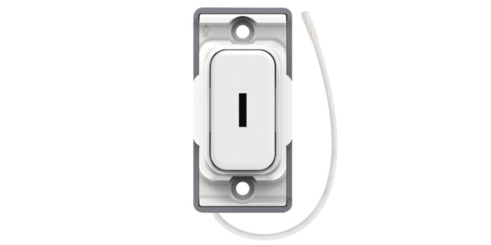 Retractive Kinetic On-Off Key Switch White