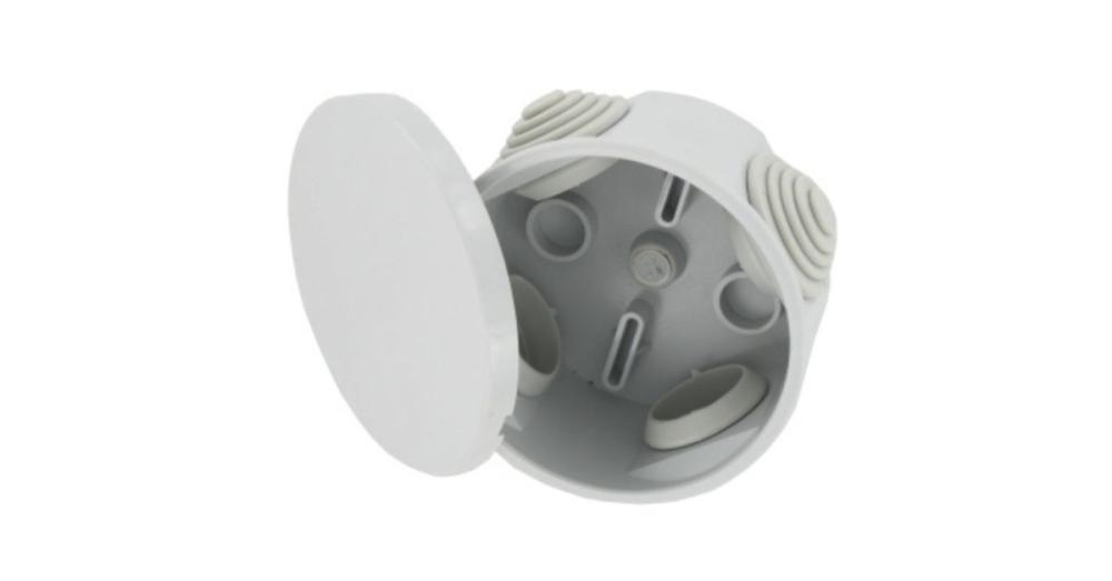 Round Junction Box 65mm x 35mm