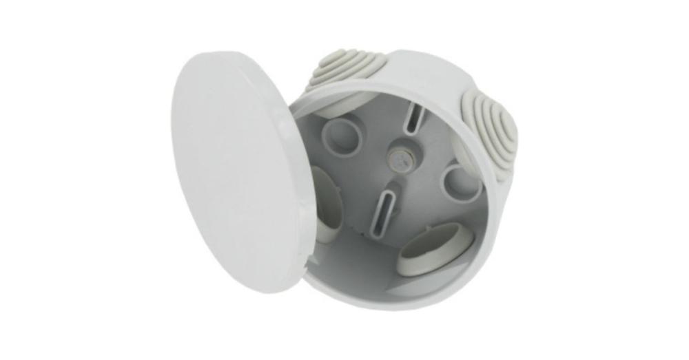 Round Junction Box with Grommets IP44 Deligo