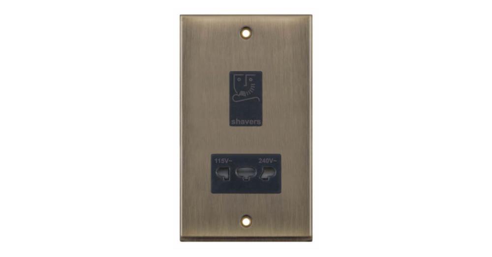 Selectric 7M-PRO Dual Voltage Shaver Socket