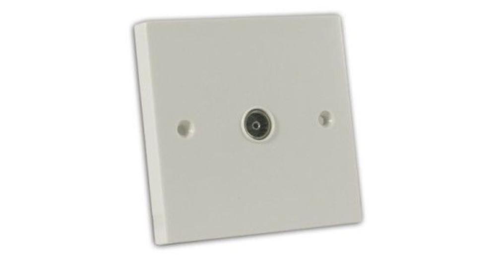 Single Coaxial Non-Isolated TV Socket
