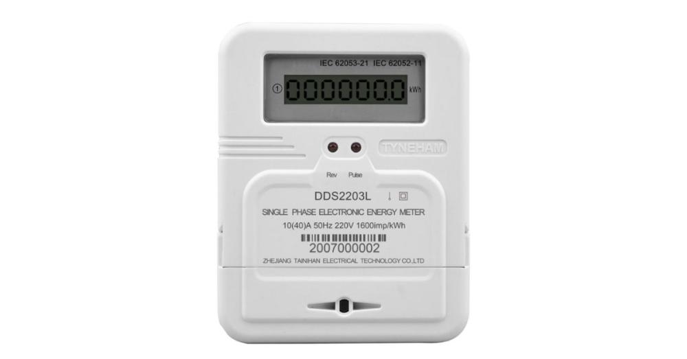 Tainihan 100A Single Phase Surface kWh Meter