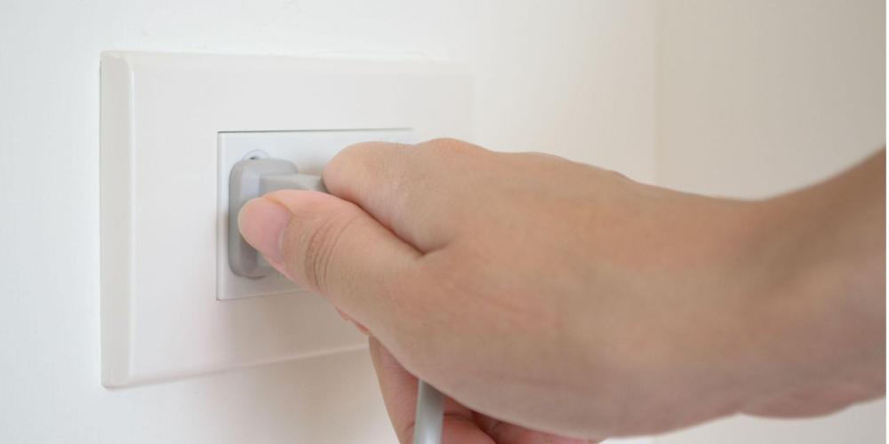 Unplug Devices You’re Not Using
