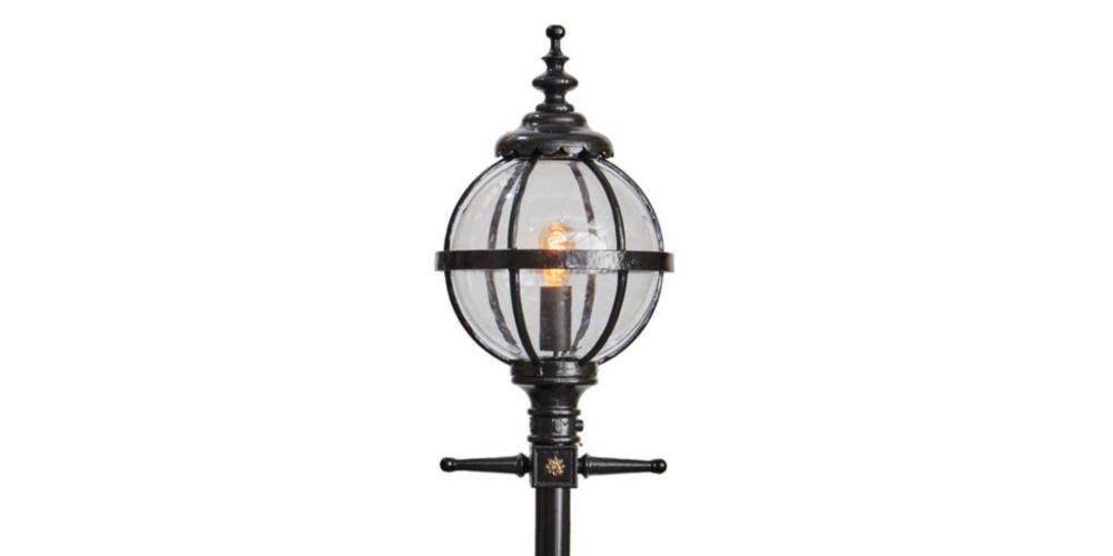 Victorian Globe Cast Iron Lamp Post (2.5m)