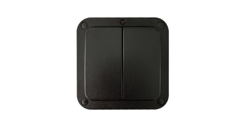 Zahler 2 Gang 2 Way IP66 Switch