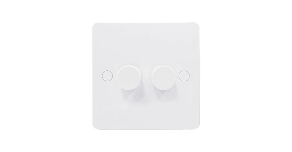 Zahler 2 Gang LED Dimmer Switch
