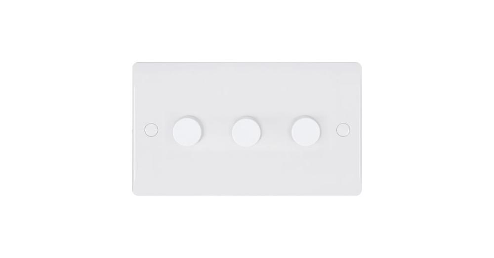 Zahler 3 Gang LED Dimmer Switch