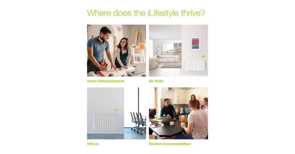 iLifestyle 1000W Electric Heater