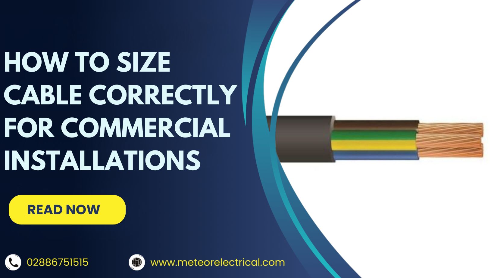 How to Size Cable Correctly for Commercial Installations