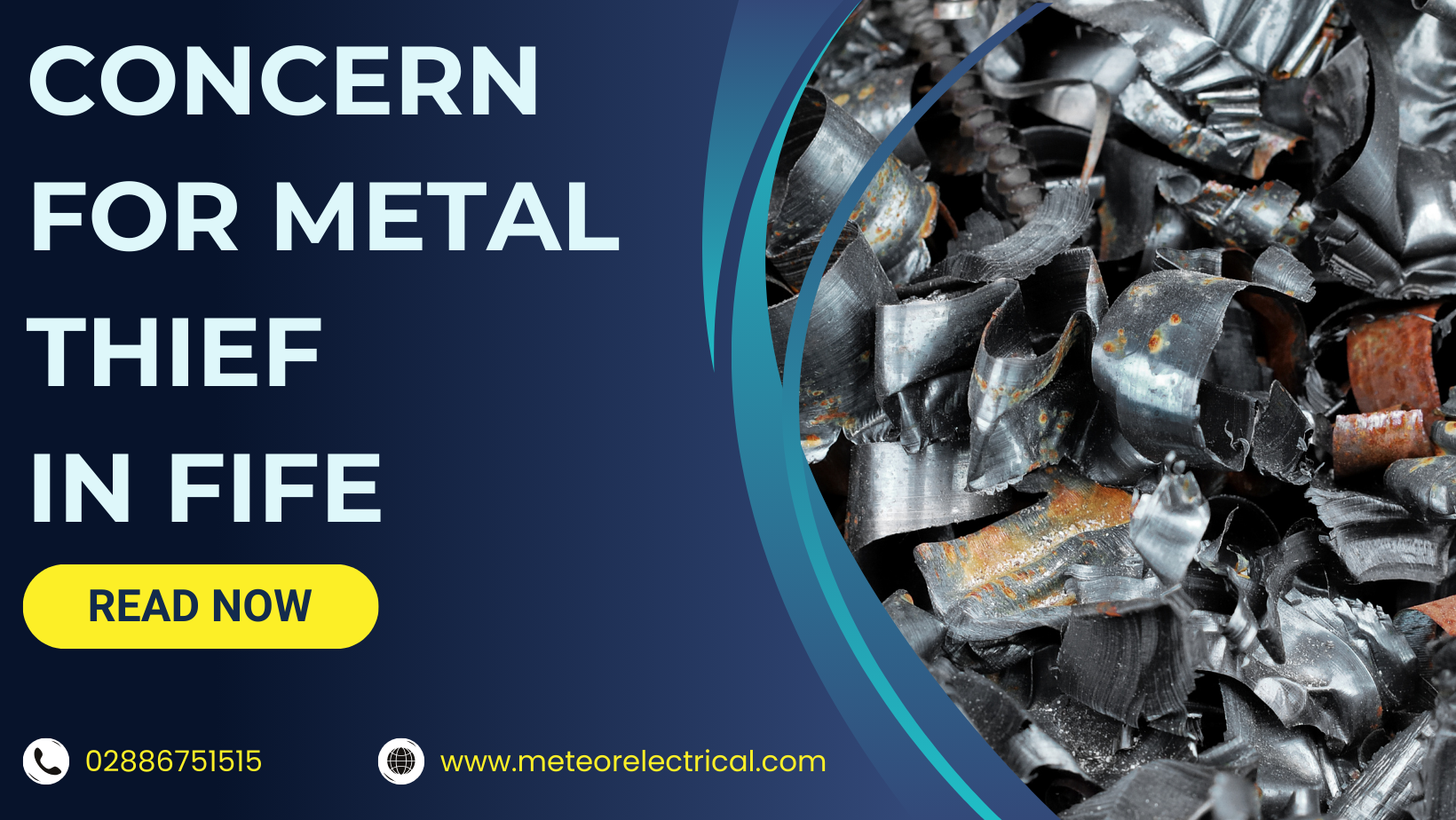 Concern for metal thief after live electricity cable is cut