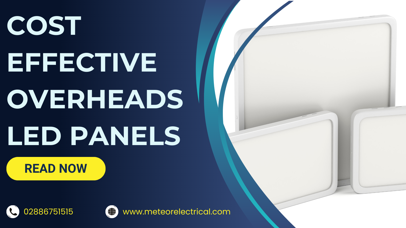 Cost Effective Overheads LED Panels