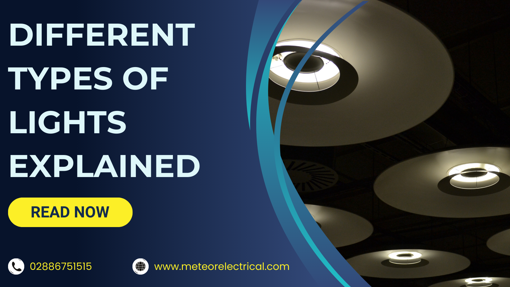Different types of lights explained