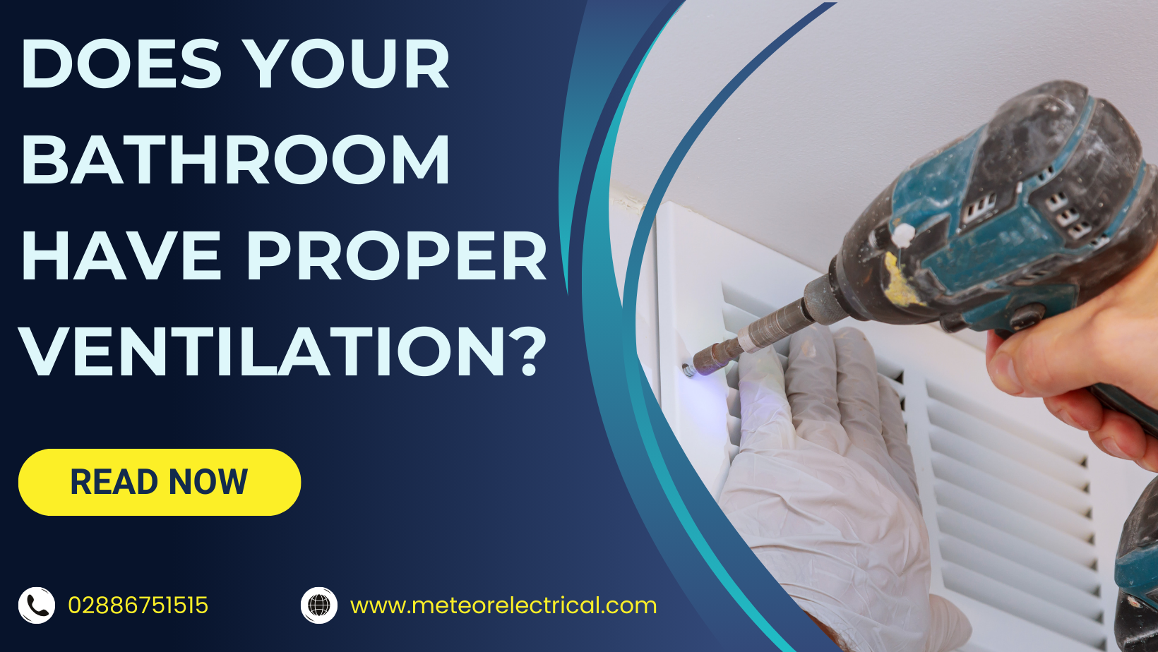 Does your bathroom have proper ventilation?