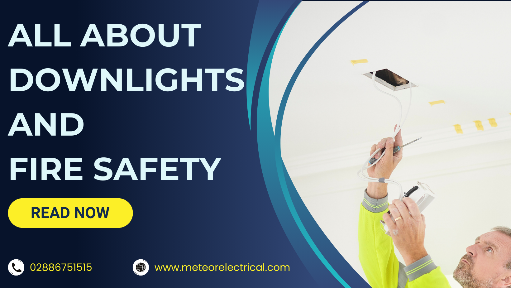 Downlighters and fire safety